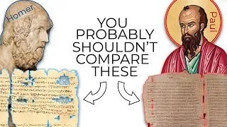 The use and abuse of comparing the biblical manuscripts to the rest of the ancient world