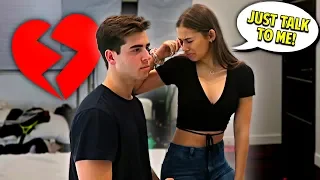 Ignoring My Girlfriend For 24 Hours!! *she cried*