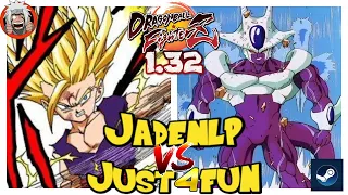 DBFZ Just4fun vs JandeLP (TGohan, Vegeto, Goku) Vs (SuperBaby2, Frieza, Cooler)