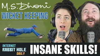 MS Dhoni's INSANE wicket keeping skills | irh daily REACTION!