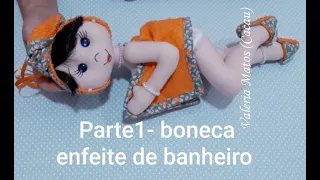 Passo a Passo - Boneca Enfeite de Banheiro - Parte 1