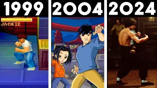 Evolução INCRÍVEL dos jogos do JACKIE CHAN