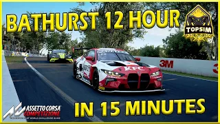 ACC: 2023 Bathurst 12 Hour... In 15 Minutes - BMW M4 GT3 @ Mount Panorama