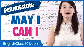 What is the difference between May I and Can I? Permission in English