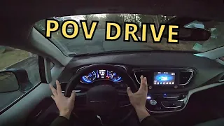 POV Driving 2021 Chrysler Pacifica