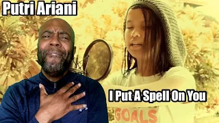 Putri Ariani - I put spell on you cover 2018 (Annie Lennox) REACTION