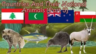 Countries Their National Animals (Part 5)