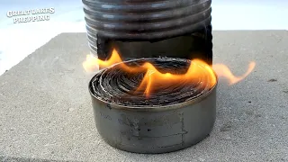 The Right Way to Make a Buddy Burner (classic DIY tuna can burner plus basic Hobo Stove)