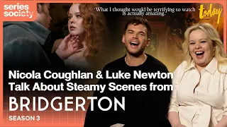 Nicola Coughlan & Luke Newton Rate Their Chemistry and The Scene They Wish Were on Bridgerton 3