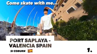 Come skate with me… Port Saplaya - Valencia 🇪🇸