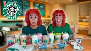 ORDENAMOS TODO EL MENÚ DE STARBUCKS *Que mala decisión*