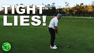 3 Ways to Hit off a Tight Lie!