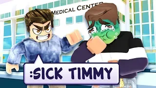 I used ROBLOX ADMIN to put people in the HOSPITAL!