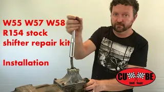 Supra W55 W57 W58 and R154 shifter repair kit install - CUBE Speed