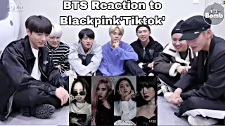 BTS Reaction to Blackpink tiktok #29 Complition (Fanmade 💜)