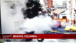 Bomb explodes in Colombia