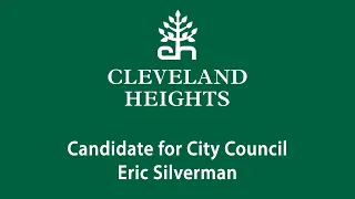 Eric Silverman - Candidate for City Council Vacancy