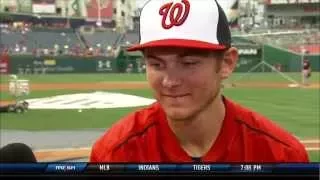 Johnny Holliday sits down with Trea Turner to chat about his first hit and more