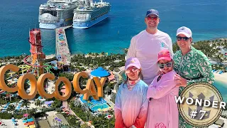 Thrill Waterpark Cabana | Perfect Day at CocoCay | Part 7 | Wonder of the Seas | Royal Caribbean