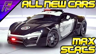TOP OF CLASS SECRET SECURITY CARS!? ALL NEW CARS + MAX STATS (Asphalt 9 Bring the Heat Update)