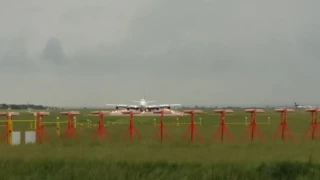 The Iron Maiden Crew Landing At Download 2016