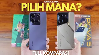 YANG BINGUNG MERAPAT! PILIH MANA Infinix Note 30 vs Tecno Pova 5 Indonesia? 2 Smartphone TERBAIK!