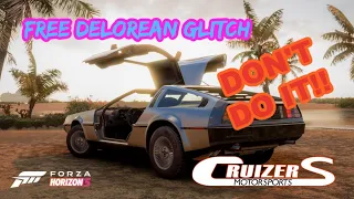 Free DeLorean Glitch; DON'T DO IT!