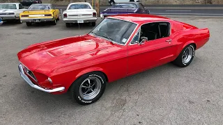 Test Drive 1968 Ford Mustang Fastback 4 Speed SOLD $41,900 Maple Motors #845