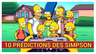 Les 10 Prédictions Incroyables des Simpson Qui Se Sont Réalisées #simpsons #predictions