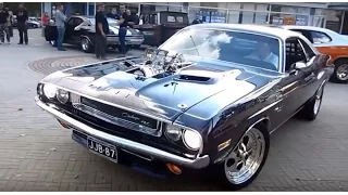 Blown 572 Hemi 1970 Dodge Challenger R/T - V8 sound !