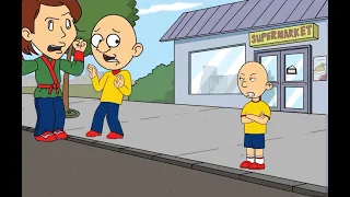 Caillou meets Not Caillou/Not Caillou and Not Boris Get Grounded