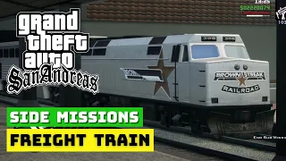 How To Complete Freight Train | GTA San Andreas Definitive Edition 4K 60fps Mods