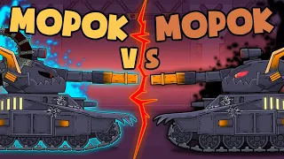 Mimic vs Mimic. Cartoons about tanks