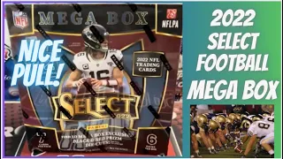 2022 Select Football Mega Box ** Top Rookie Parallel Pull! **