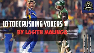 Lasith Malinga 10 Best Toe Crushing Yorkers|The yorker king|Collection 01