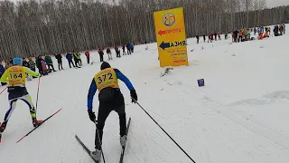 Европа Азия лыжный марафон 27.02.2022г. от номера 333 (серия длинных лыжных гонок RussiaLoppet) 50км