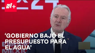 Santiago Creel habla sobre crisis de agua en la mesa de Despierta