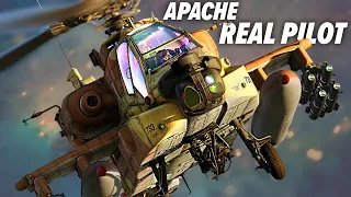 AH-64 Apache Mission With REAL PILOT | DCS World