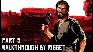 Red Dead Redemption Прохождение с переводом Часть 5 "Ирландец и его пулемет"