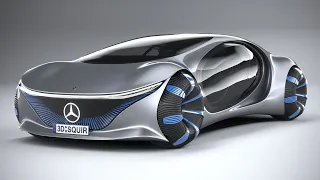 Mercedes-Benz Vision AVTR first look at CES 2023