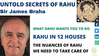 Untold secrets of Rahu-James Braha Sir-The mysteries of Rahu-Rahu in 12 houses.