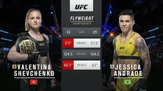 #UFC261 VALENTINA SHEVCHENKO VS JESSICA ANDRADE полный бой