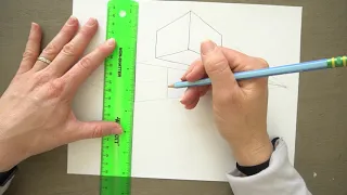 How to Draw Cubes in 2 Point Perspective