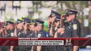 Body Of Fallen Auburn Officer EscortedTo Leicester