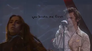 you broke me first x falling (tate mcrae x harry styles mashup)