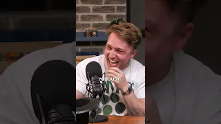 This is the hardest we've ever seen him laugh