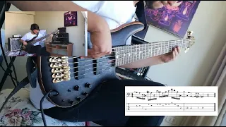 Dirty Loops - The way she walks (Cover bass with tabs)