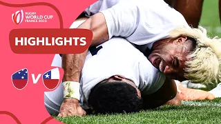 Manu Samoa cut loose | Samoa v Chile | Rugby World Cup 2023 Match Highlights