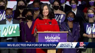 Michelle Wu makes history winning Boston mayor