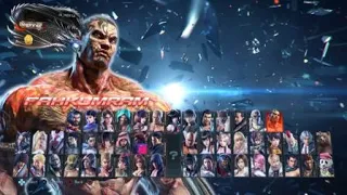 TEKKEN 7 Season 3 Updated Character Selection Screen (With all DLC)